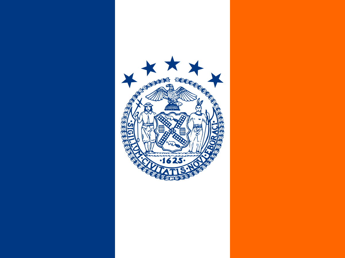 Флаг мэрии г. Нью-Йорка