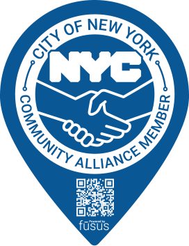 纽约市公共安全社区联盟的徽标